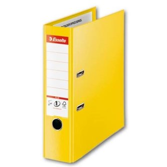 Pákový pořadač Esselte VIVIDA MAXI A4+ 8,0cm,žlutý