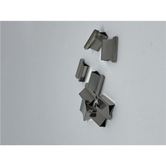 Klipy pro rychlosvorkovač - 15 mm, 50 ks