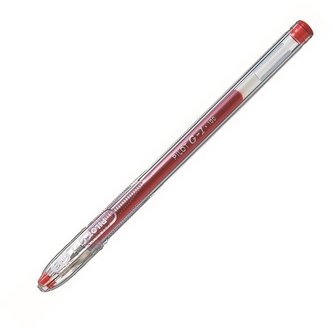 Gelový roller s víčkem Pilot G1 Standard, červený