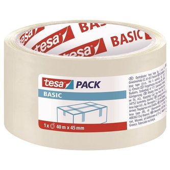 Balicí páska Tesa Standard - čirá,45 mm x 40m,1 ks