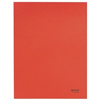 Papír.desky s chlop.Leitz RECYCLE-A4,eko,červ.,1ks