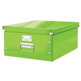 Krabice CLICK-N-STORE A3,Leitz  WOW, zelená