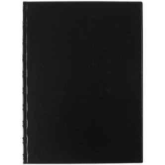 Uzavír.desky SPORO,A4,spodní plast. kapsy,černé