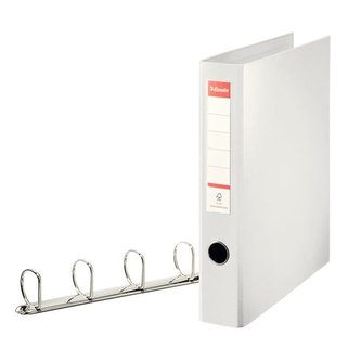 4krouž.pořad.Esselte VIVIDA-A4,šíře hřb.6,2cm,bílý