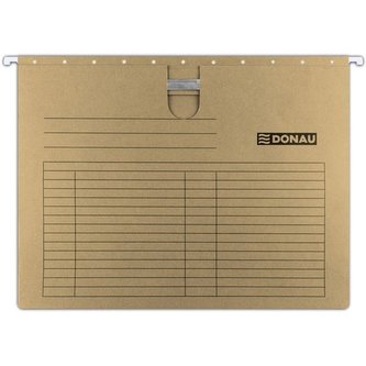 Závěsné desky Donau - A4, 230 g/m2, hnědé