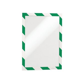 Samolepicí rám. Duraframe, A4, zeleno/bílá, 2 ks