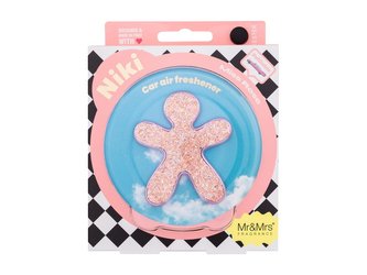 Mr&Mrs Fragrance Niki Vůně do auta 1 ks Miss Rose Plnitelný unisex