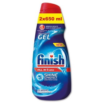 Multifunkční gel do myček Finish, 1,3 l