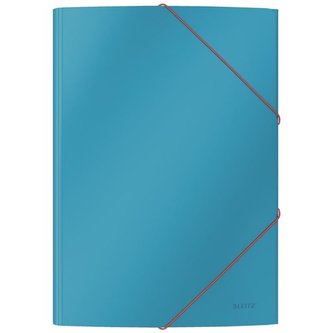 Desky chlop.,gumič.Leitz Cosy,A4,karton,modré,1 ks