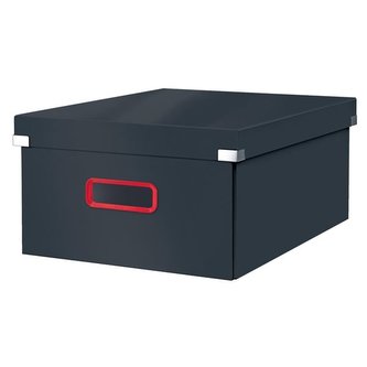 Krabice Click & Store Leitz Cosy-velik.L(A3),šedá