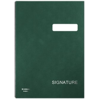 Podpisová kniha Donau - A4, zelená, 20 listů