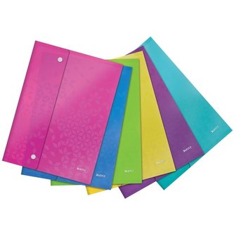 Pouzdro s druky Leitz WOW A4,mix, 6 ks
