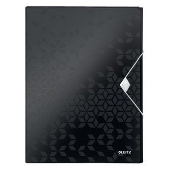 Box na spisy Leitz WOW, 250 listů, černý
