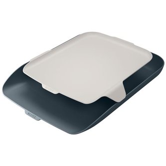 Zásuvka s organizérem Leitz Cosy, sametově šedá