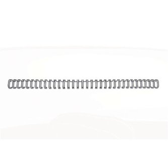 Drátěné hřbety GBC, Wire, 3:1, 7,9 mm,černé,100 ks