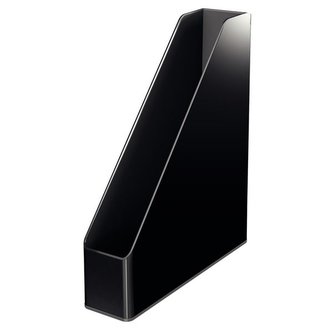 Stojan na časopisy Leitz Dual Black, černý/šedý