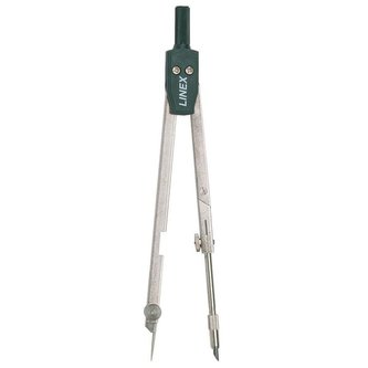 Kružítko Linex, kovové s kloubem, 140 mm
