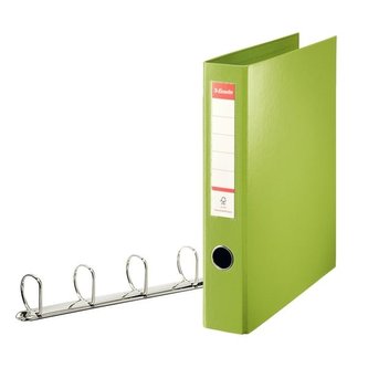 4krouž.poř.Esselte VIVIDA-A4,šíře hřb.6,2cm,zelený