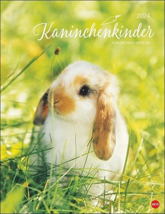 Kaninchenkinder Posterkalender 2024