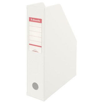 Stojan na časopisy VIVIDA Economy, 7 cm, bílý