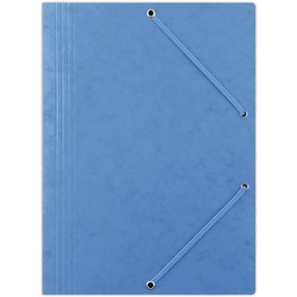 Prešpánové desky  s gumičkou Donau A4, modré