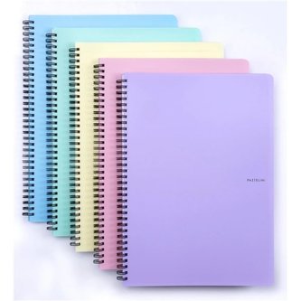 Blok Pastelini, A5, linkovaný, šedý