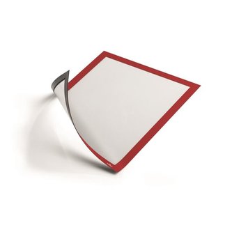Magnetický rám. Duraframe, A4, červené, 5 ks