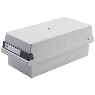 Kartotéka HAN A6,víko,177x140x360 mm,sv.šedá
