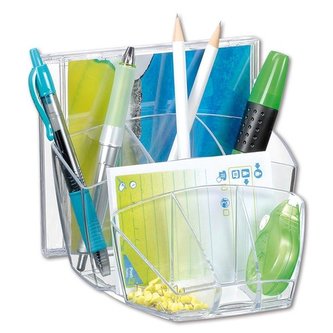 Stolní organizér Cep Crystal, čirý