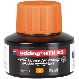 Náhradní inkoust pro zvýrazňovač Edding Eco,oranž.