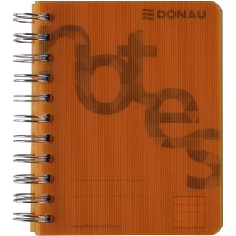 Blok Donau College, A6, čtverečkovaný, oranžový