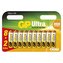 Alkalické baterie GP Ultra AA, LR6, 1,5V, 8+2 ks