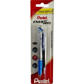 Gelové pero Pentel Energel BL77 + náplň zdarma