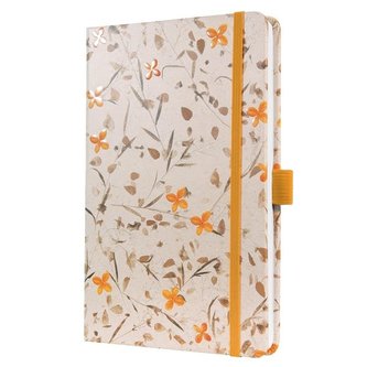 Záznamní kniha Sigel Jolie® A5, Bloom Yellow
