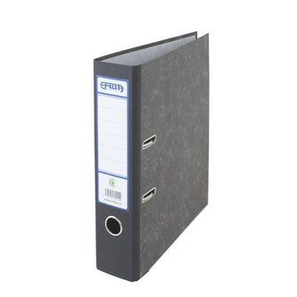 Pákový pořadač Emba-A4,karton,8 cm,č.mramor