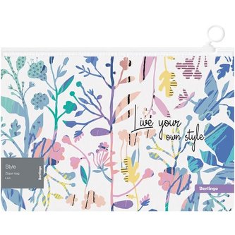 Zipová obálka Berlingo - A4, barevný motiv, 1 ks