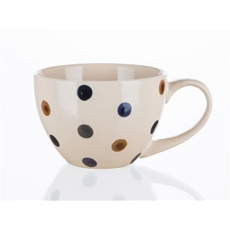 Keramický hrnek DOTS, 400 ml