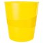 Odpadkový koš Leitz WOW, plastový, 15 l, žlutý