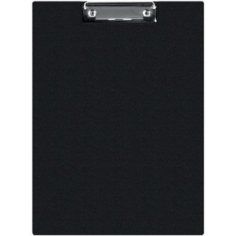 Uzavírat.psací podložka s klipem DONAU-A4,černá