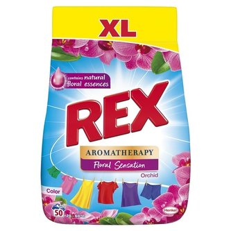 Prací prášek Rex - orchid, 3,0 kg, 50 dávek