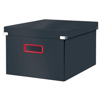 Krabice Click & Store Leitz Cosy-velikost M, šedá