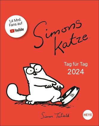 Simons Katze Tagesabreißkalender 2024