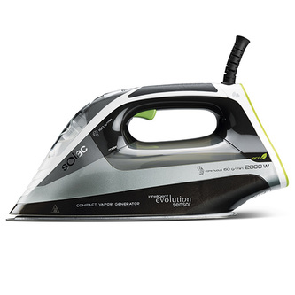 Parní generátor Solac, CVG9512, Intelligent Evolution Sensor, kompaktní, eloxová žehlící plocha, technologie senzoru, konstantní pára, 2800 W