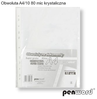 Obwoluta A4 80 mic krystaliczna 10szt