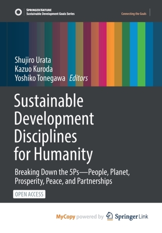 Sustainable Development Disciplines for Humanity