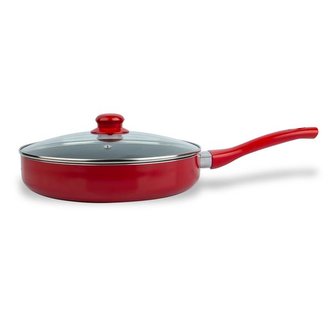 PÁNEV ROVNÁ HLUBOKÁ"KITCHISIMO"28CM,SE SKL.POKLICÍ
