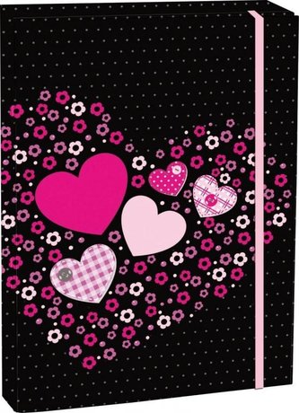 Stil Box na sešity s klopou A4 Sweet Heart