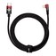 Baseus úhlový kabel USB-C - Lightning, 20W 2m, červený