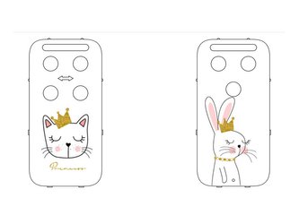 Výměnný kryt Princess pro chůvičku BabyAlarm