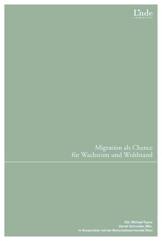 Migration als Chance für Wachstum und Wohlstand
